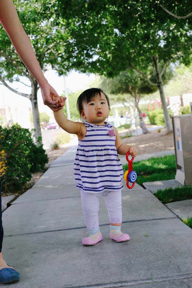 baby at the park