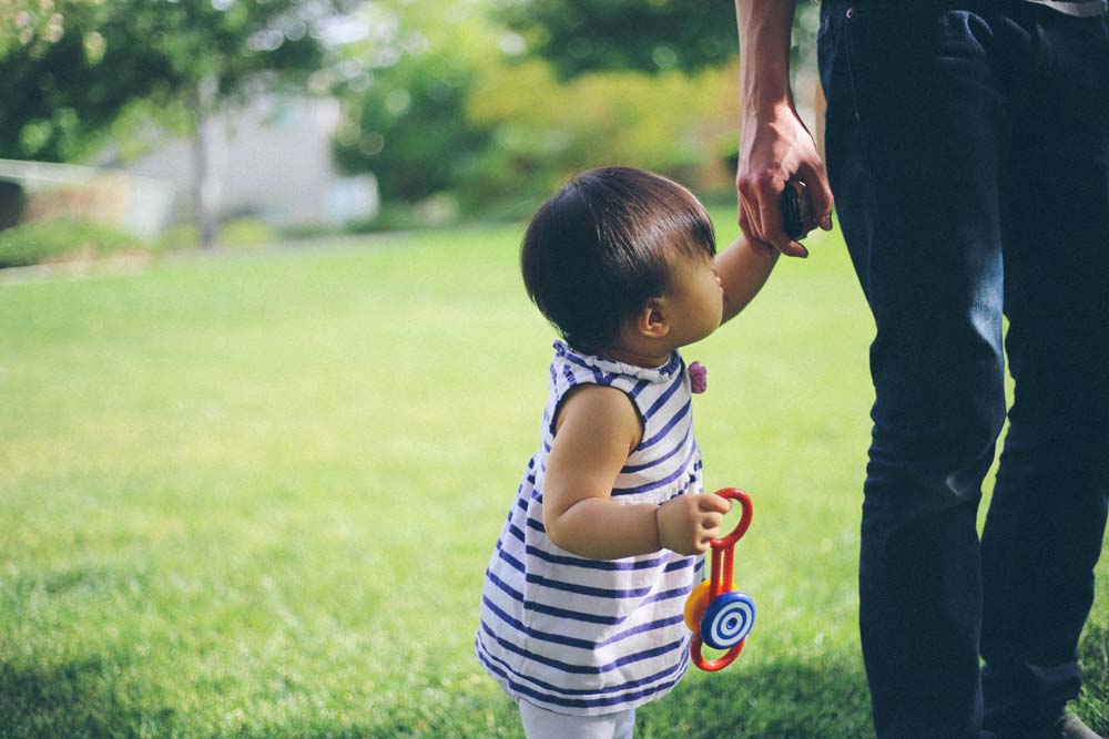 baby at the park