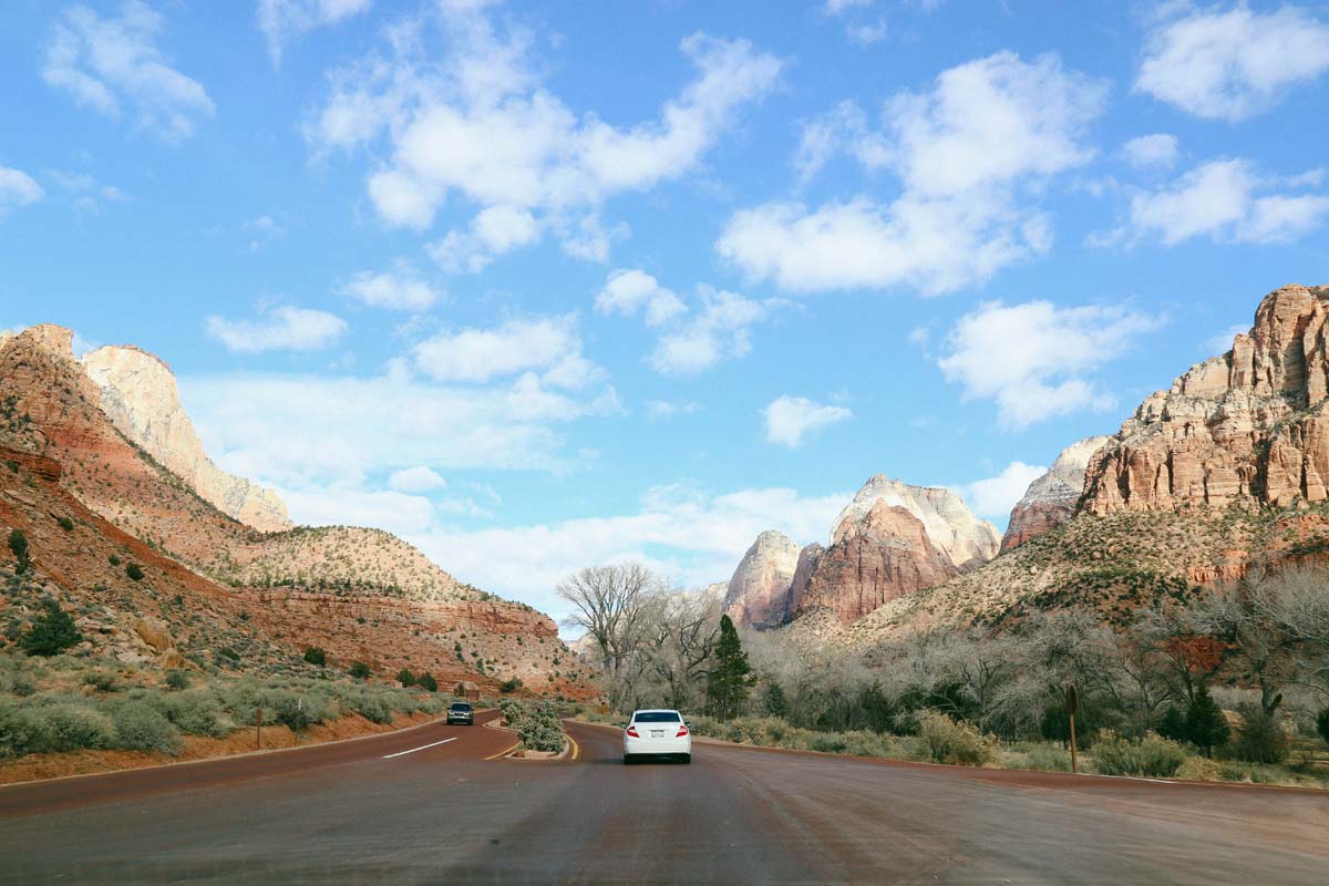 Zion National Park in December