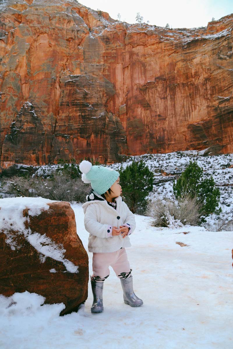 Zion National Park in December