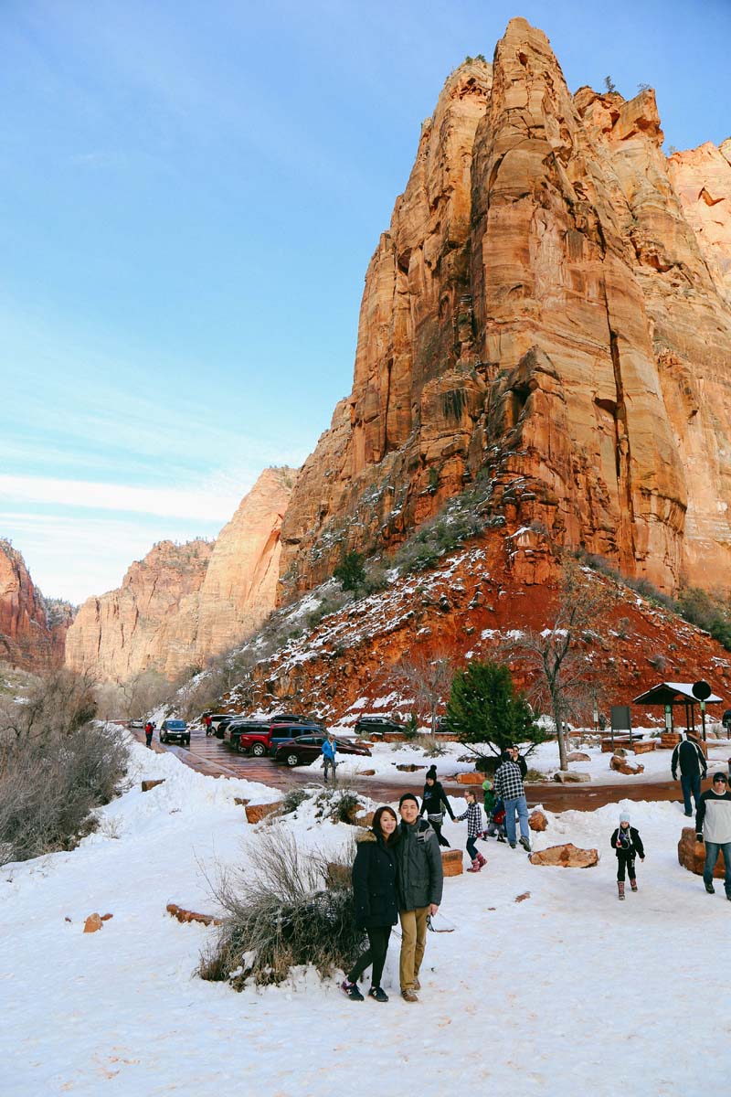 Zion National Park in December