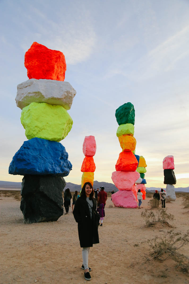 拉斯維加斯Seven Magic Mountains