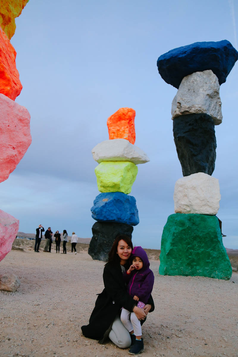 拉斯維加斯Seven Magic Mountains