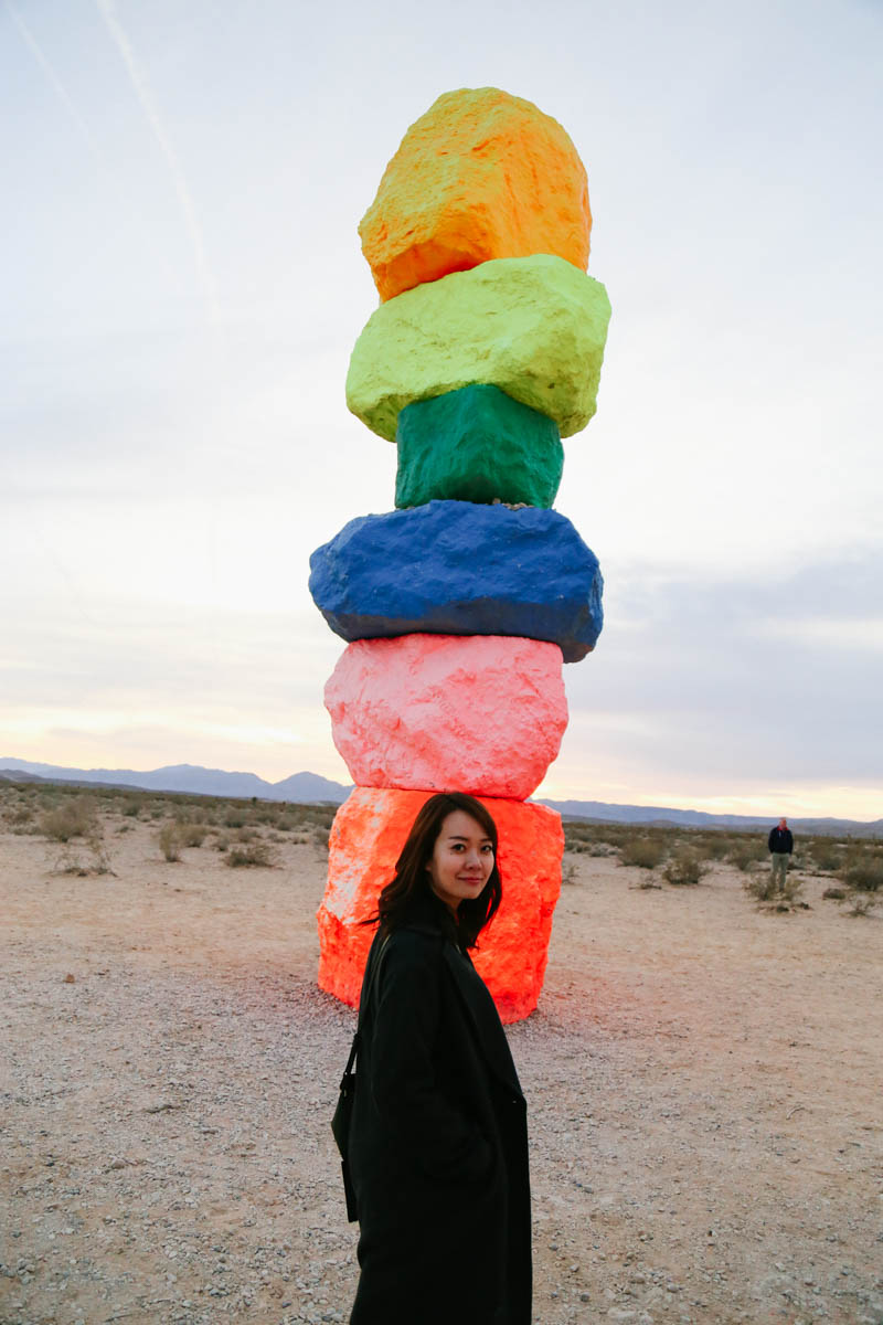 拉斯維加斯Seven Magic Mountains