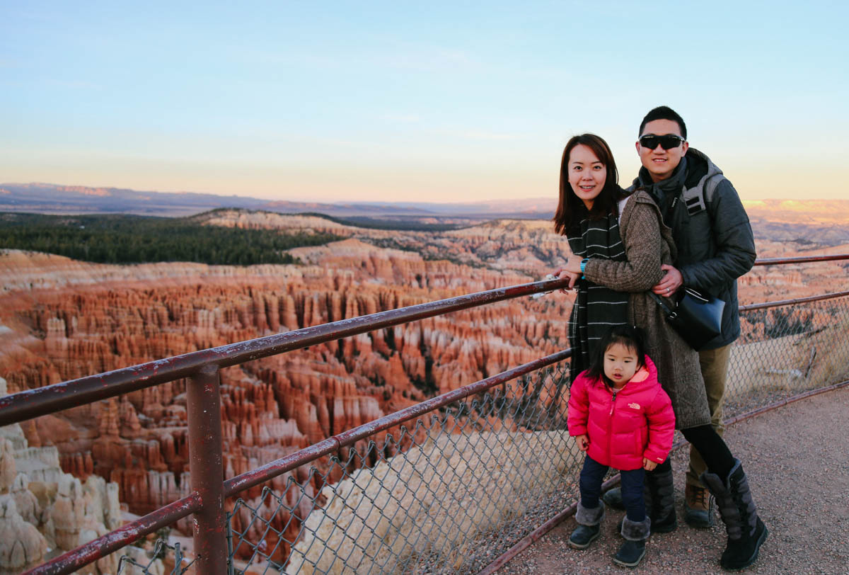 bryce canyon in Decemeber