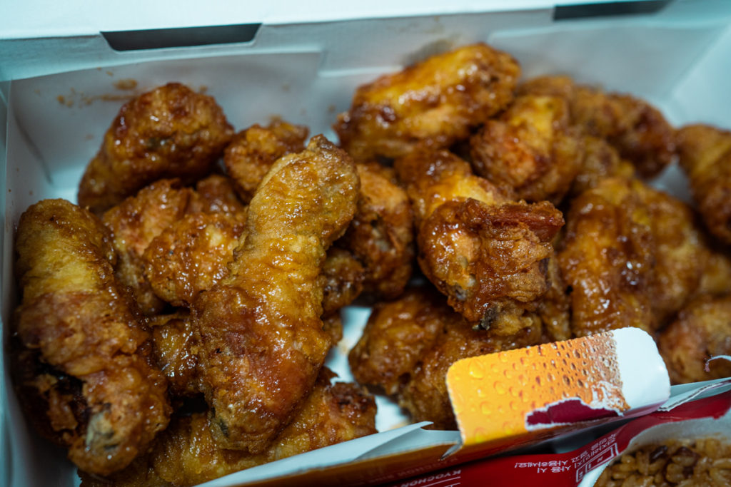 Kyochon fried chicken 橋村炸雞